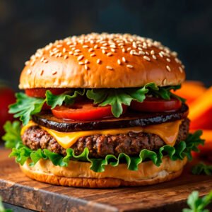 Chicken Tikka Burger